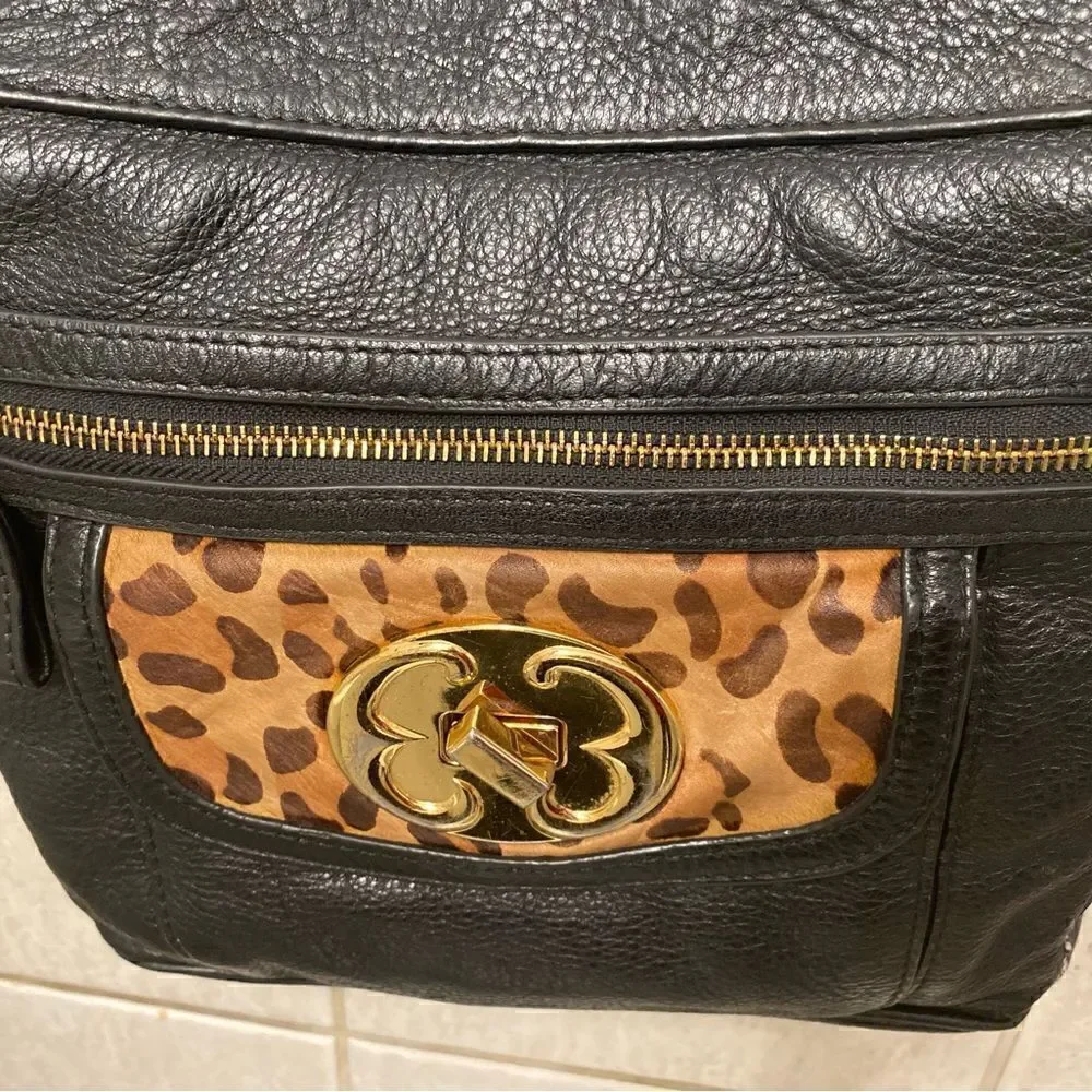 🎁Women’s EMMA FOX Leather Fashion Designer Handbag with Metal Decor 🛍️